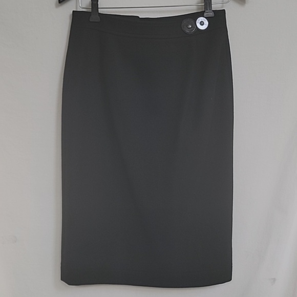 Prada Asymmetric Button Front Virgin Wool Skirt IT 40 US S RARE - Picture 6 of 6